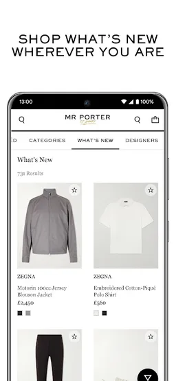 MR PORTER: Shop men’s fashion screenshot 4