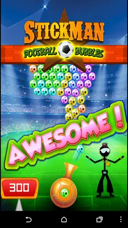Stickman Football Bubbles screenshot 4