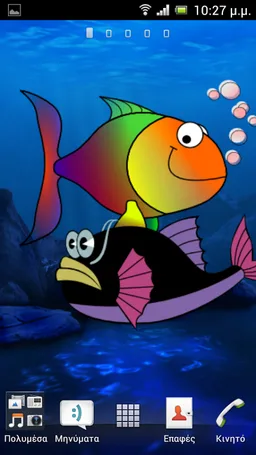 Silly Fish Live Wallpaper screenshot 3