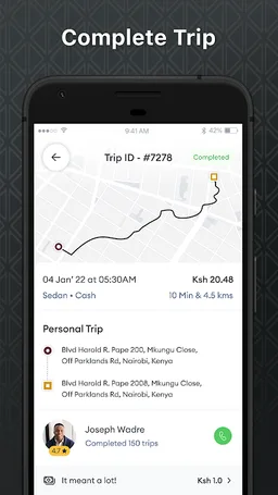 Wasili Rider App screenshot 7