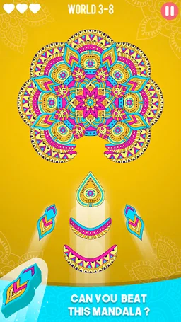 Mandala Hit - Art Game screenshot 4