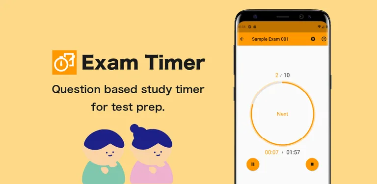 Exam Timer: Study & Record cover image
