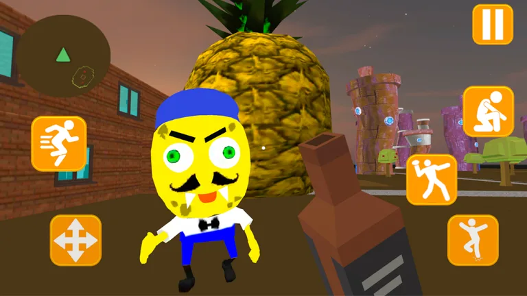 Neighbor Sponge. Scary Secret screenshot 1
