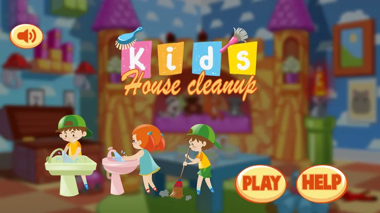 Kids House Cleanup - Keep Home Clean screenshot 1