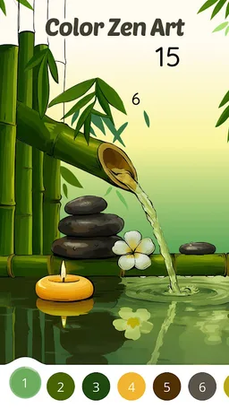 Color Aura: Paint by number screenshot 2