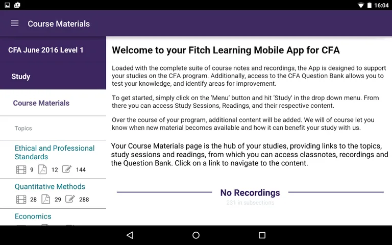 Fitch Learning Mobile screenshot 11