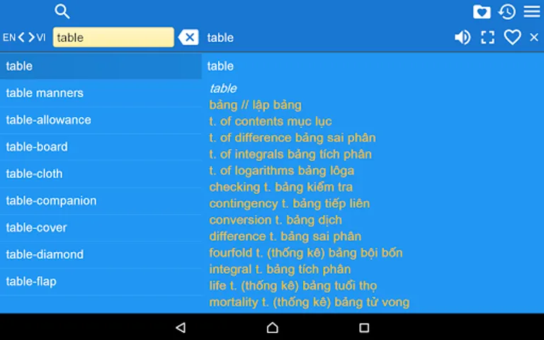 English Vietnamese Dict screenshot 4