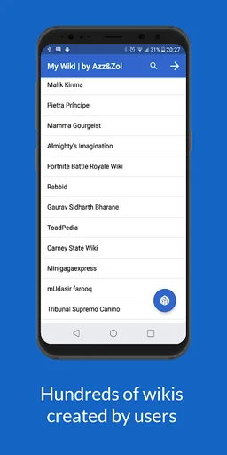 My Wiki screenshot 4