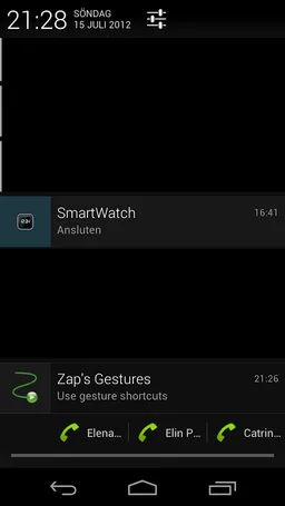 Zap's Gestures screenshot 1