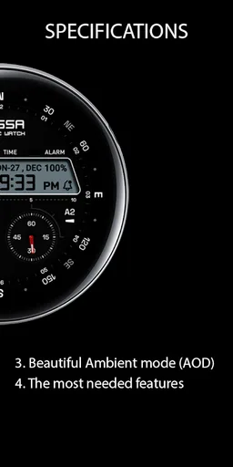 Watchface Digital Messa LX46 screenshot 7