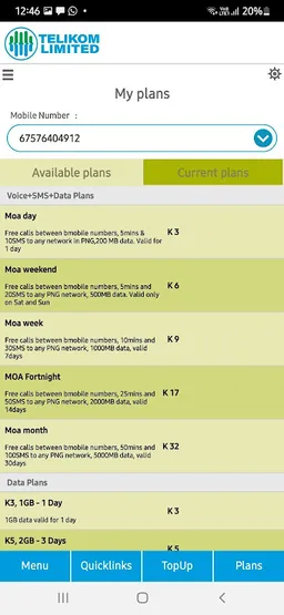 Telikom Limited screenshot 2