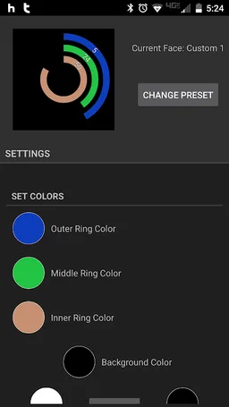 Radial Watch Face screenshot 3