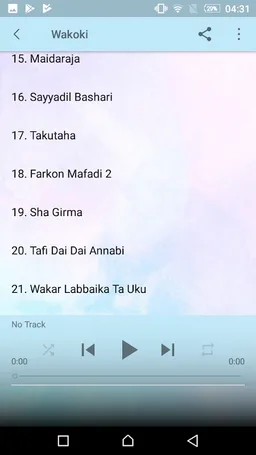 Wakokin Fadar Bege screenshot 4