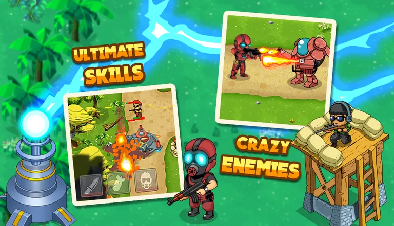 Turret Defense: BTD Battles screenshot 4