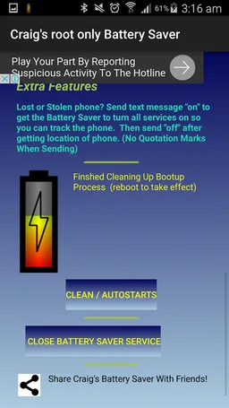 Craig's Battery Saver ROOT screenshot 6