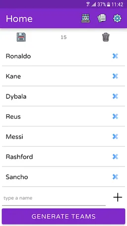 Random Team Generator screenshot 10