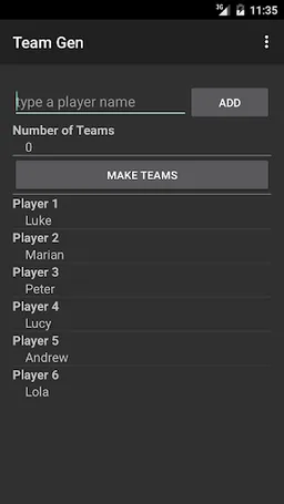 Team Gen screenshot 3