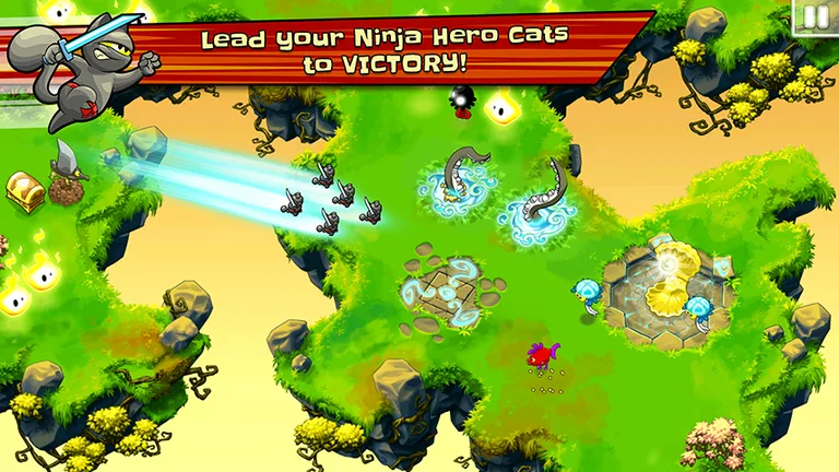 Ninja Hero Cats screenshot 6