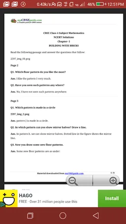 Class 4 Books Solution NCERT-4th Standard Solution screenshot 5