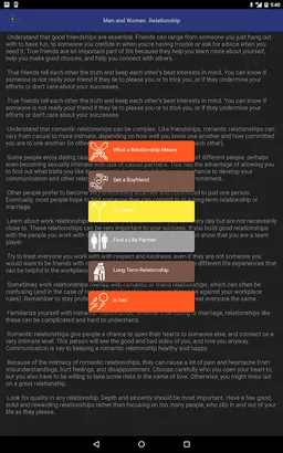 Men and Women. Relationship screenshot 11