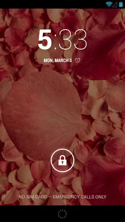 Petals 3D live wallpaper screenshot 6