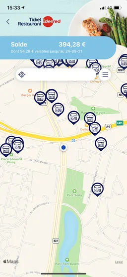 MyEdenred Belgium screenshot 2