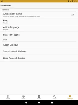 Dialogue Magazine screenshot 13