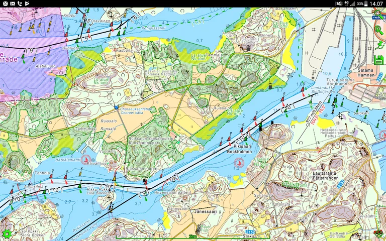 Mapitare Terrain and Sea Map screenshot 11