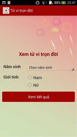 Tu vi 2018 - tu vi tron doi screenshot 2