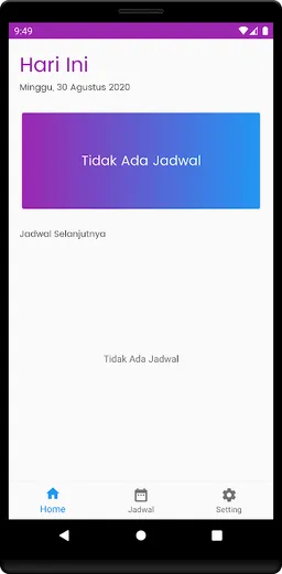 PJK pengingat jadwal kuliah screenshot 4
