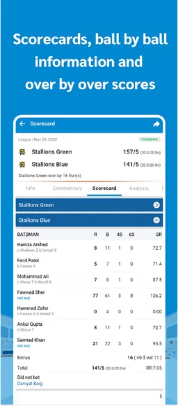 Cricclubs Mobile screenshot 10