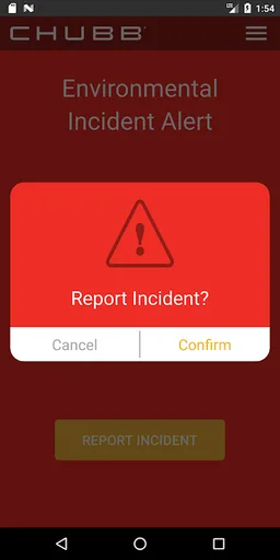 Chubb EIA screenshot 2