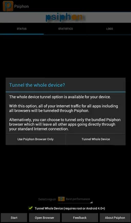 Psiphon screenshot 8