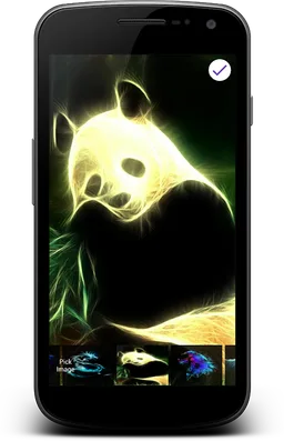 Fingerprint Neon Lock Screen screenshot 2