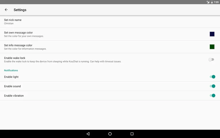 KouChat screenshot 2