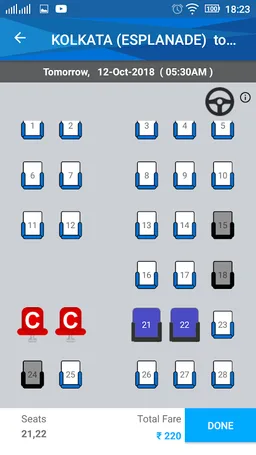 SBSTC - Online Reservation screenshot 5