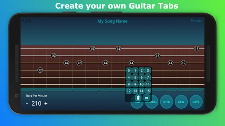 Guitar Tabs : Compose and Play screenshot 3