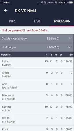 ScoreIn screenshot 3