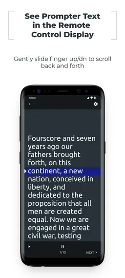 PromptSmart Pro Remote Control screenshot 2