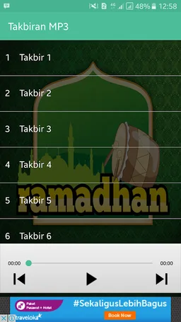 Takbir MP3 - Takbiran Offline screenshot 1