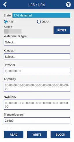 BMetering NFC Config screenshot 5