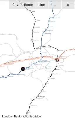Maps of Underground (Tube) screenshot 6