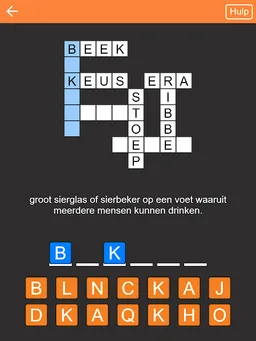 Kruiswoordpuzzel Nederlands screenshot 7