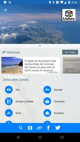 Llanes Guía Oficial screenshot 2