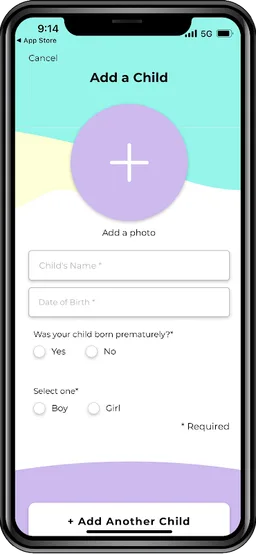 CDC Milestone Tracker screenshot 2