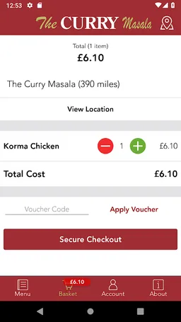 The Curry Masala screenshot 4