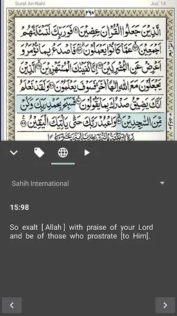 Quran - Naskh (Indopak Quran) screenshot 9