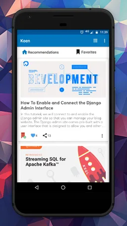 Keen - Technology & Programming Blogs screenshot 4