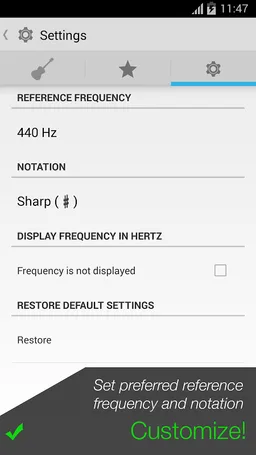 Pro Guitar Tuner screenshot 5