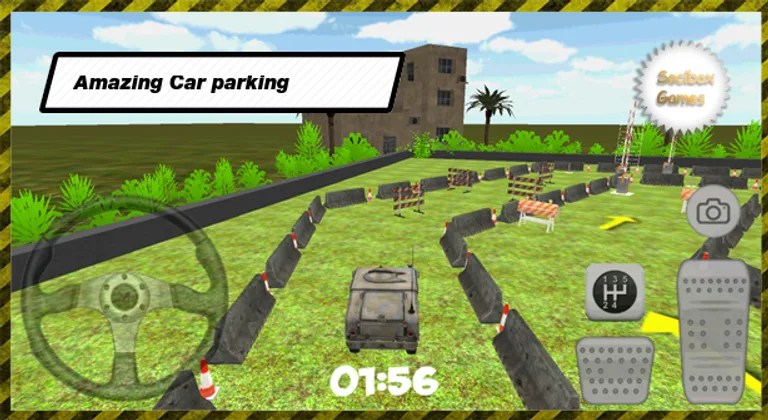 3D Military Car Parking screenshot 1